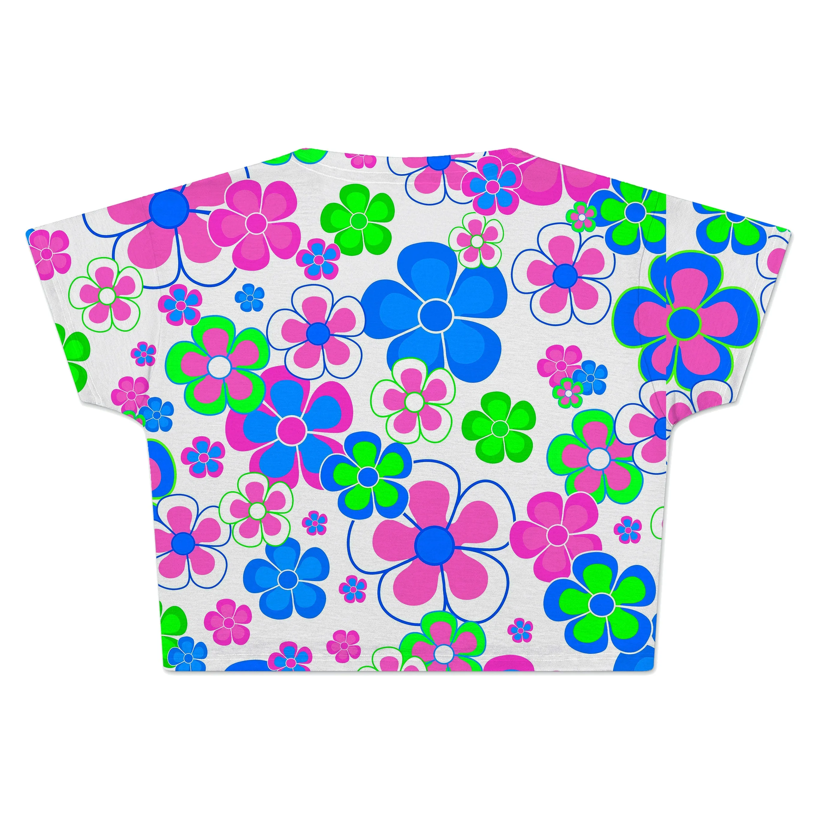 Spring in Bloom Crop Tee