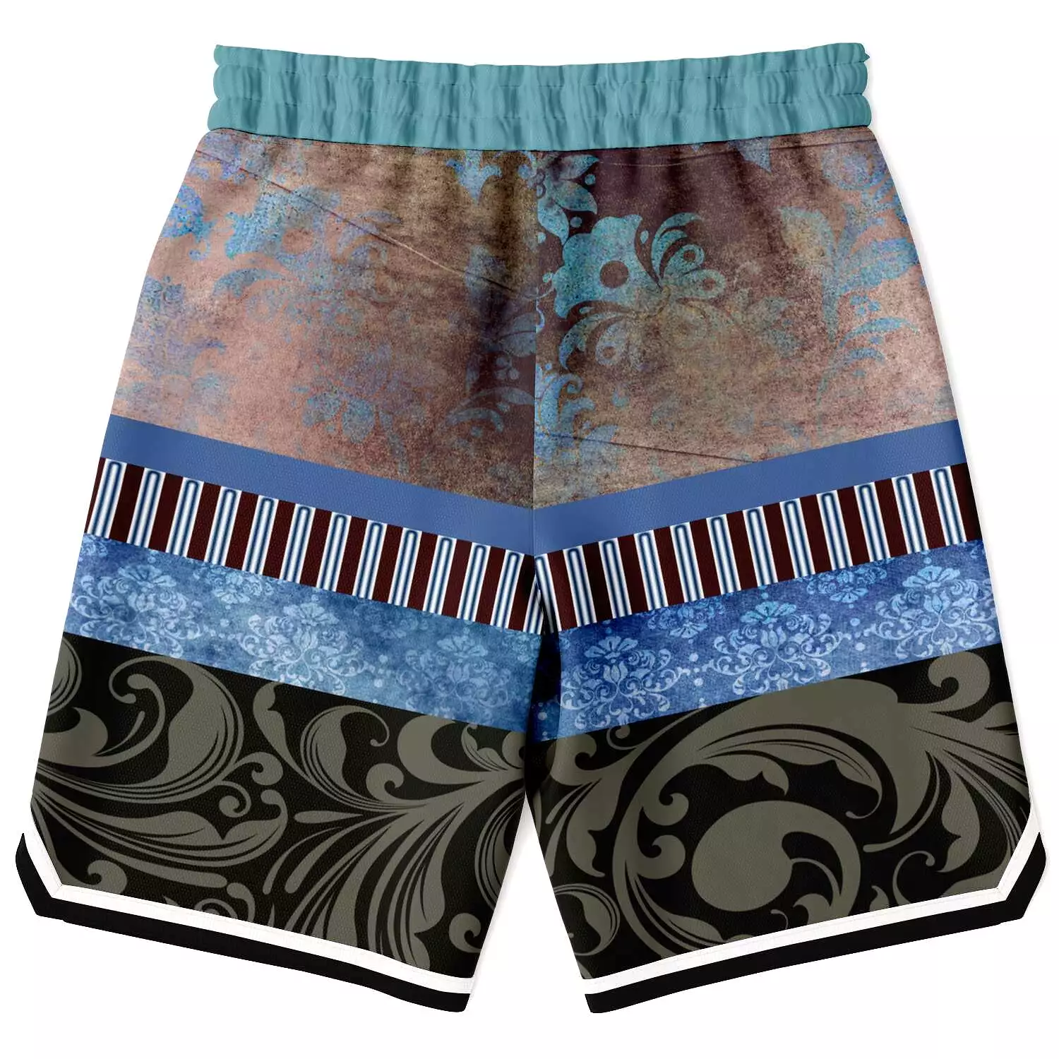 Steampunk Warrior Unisex Basketball Shorts