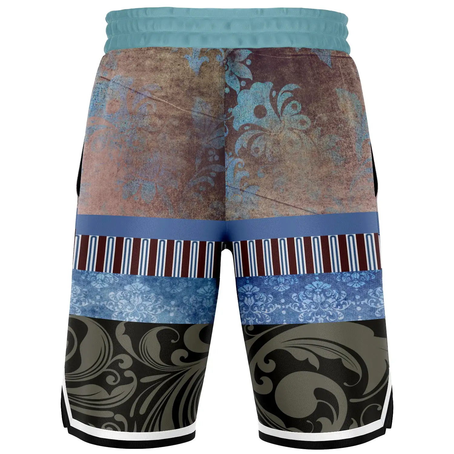 Steampunk Warrior Unisex Basketball Shorts