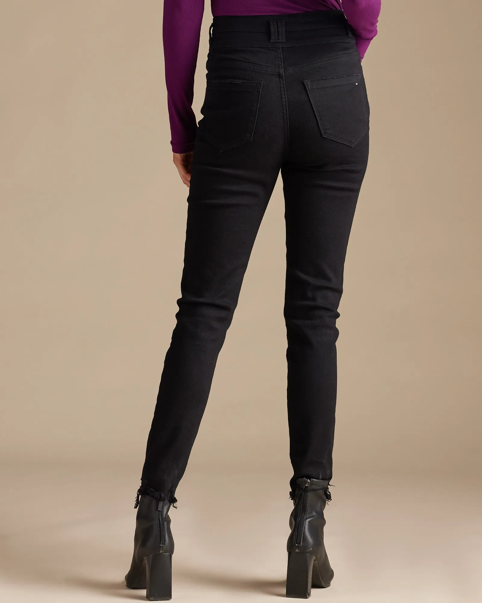 Super High Rise Crop Skinny