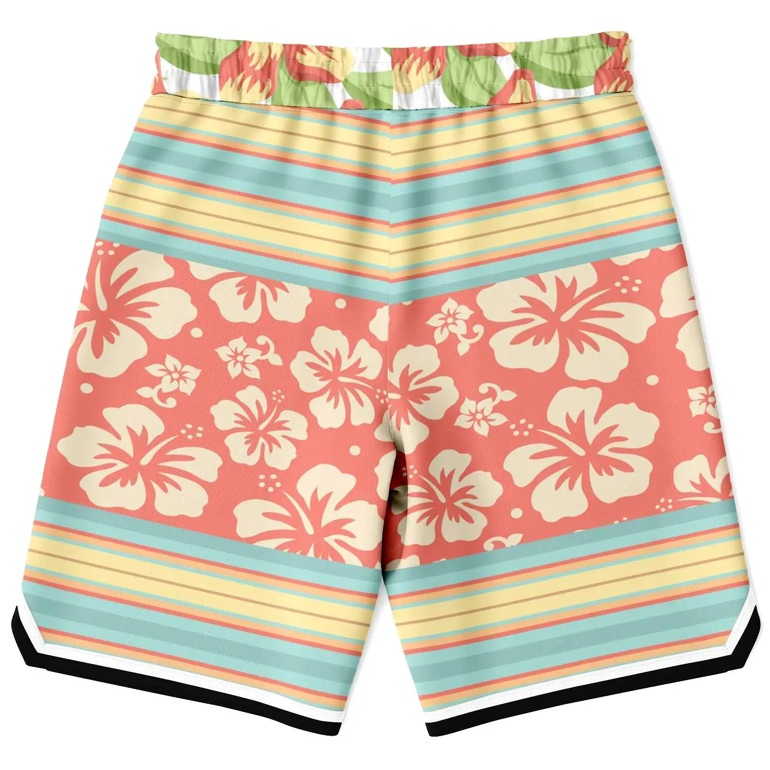 Surf's Up Kowabunga Unisex Basketball Shorts