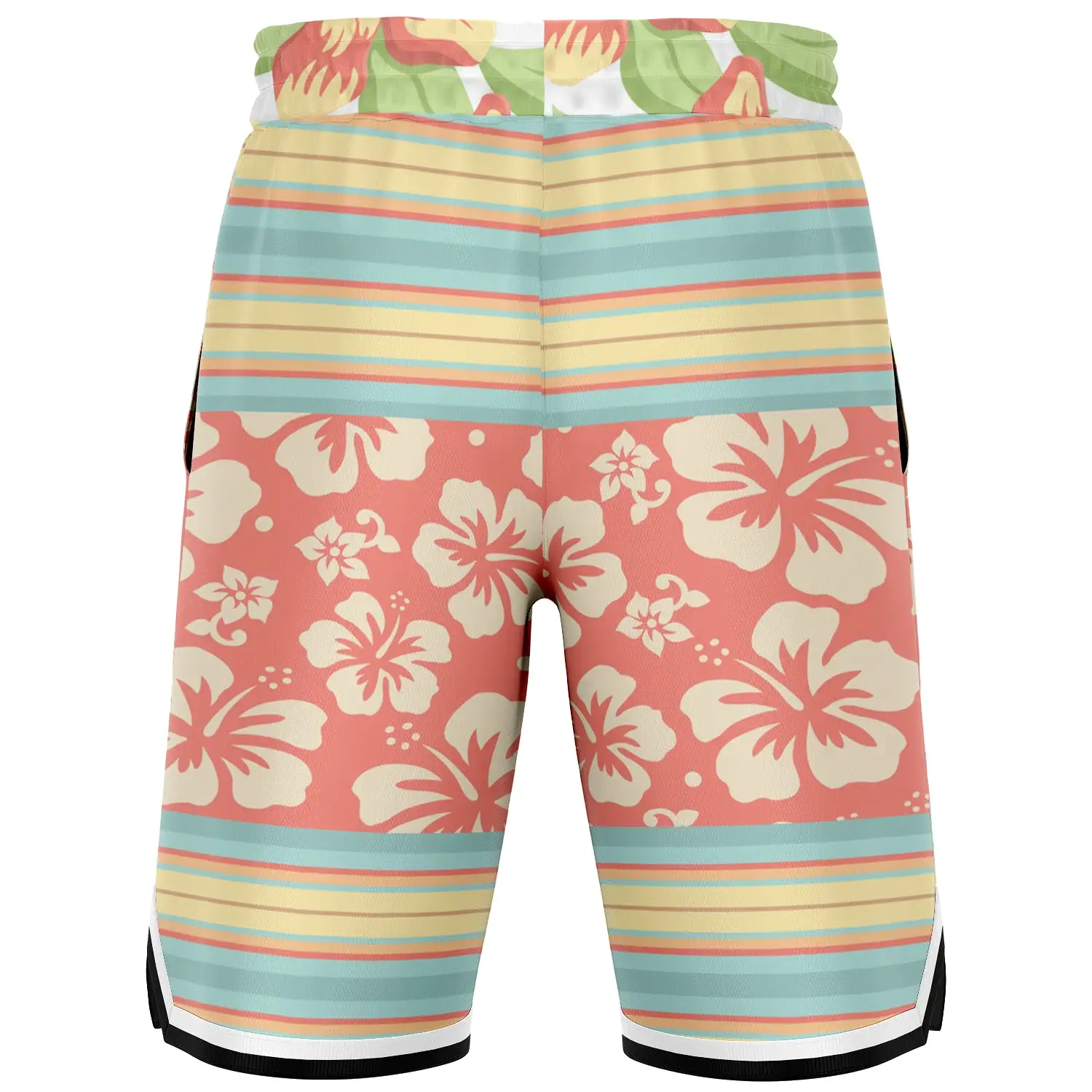 Surf's Up Kowabunga Unisex Basketball Shorts