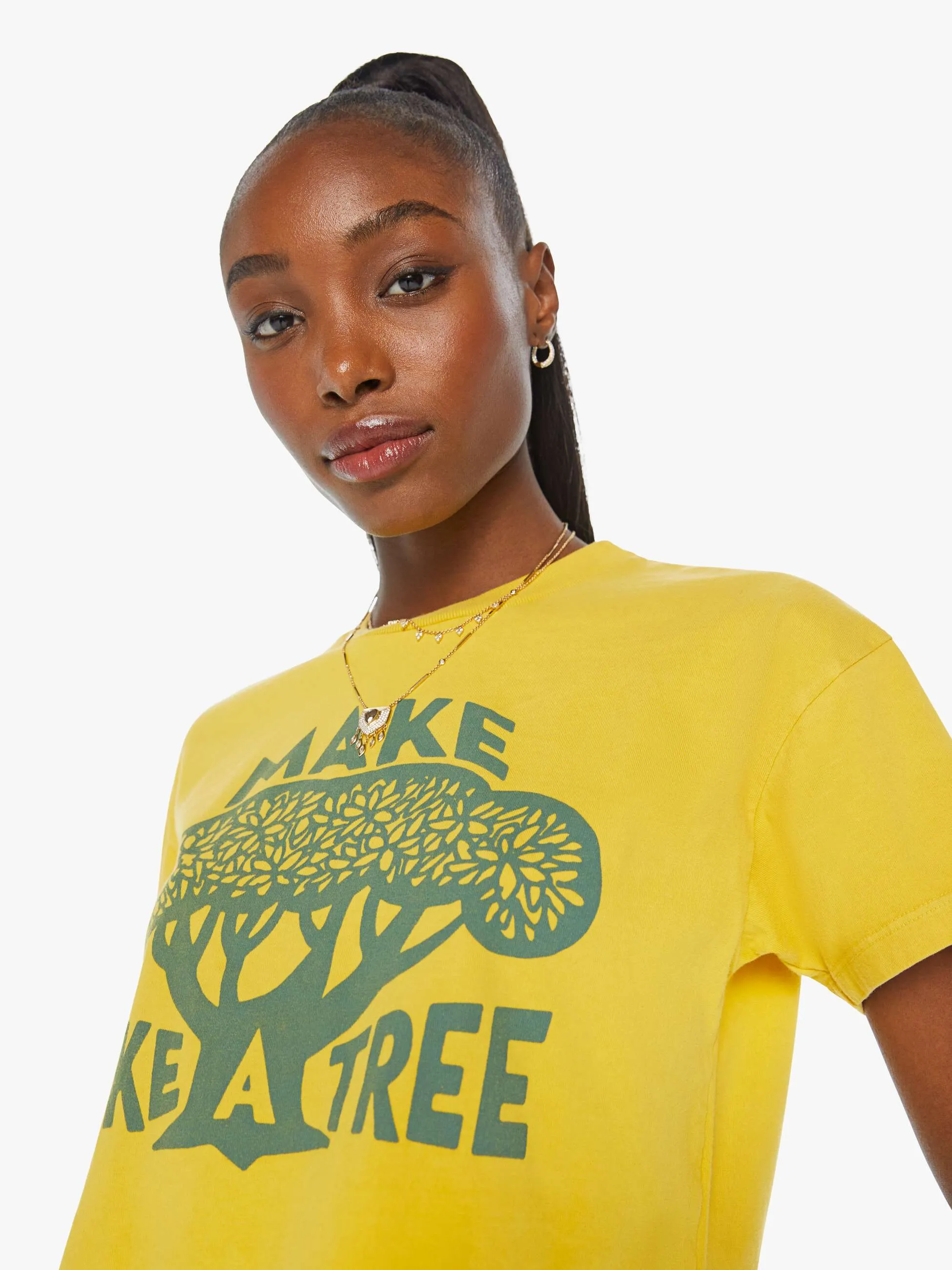 The Grab Bag Crop Tee - Make Like A Tree