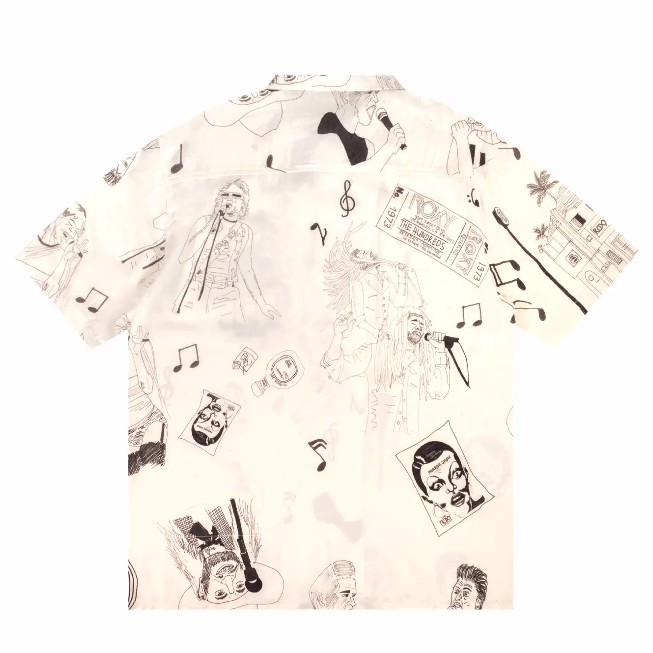 The Hundreds 'Performer / The ROXT Theatre' Button-Up White