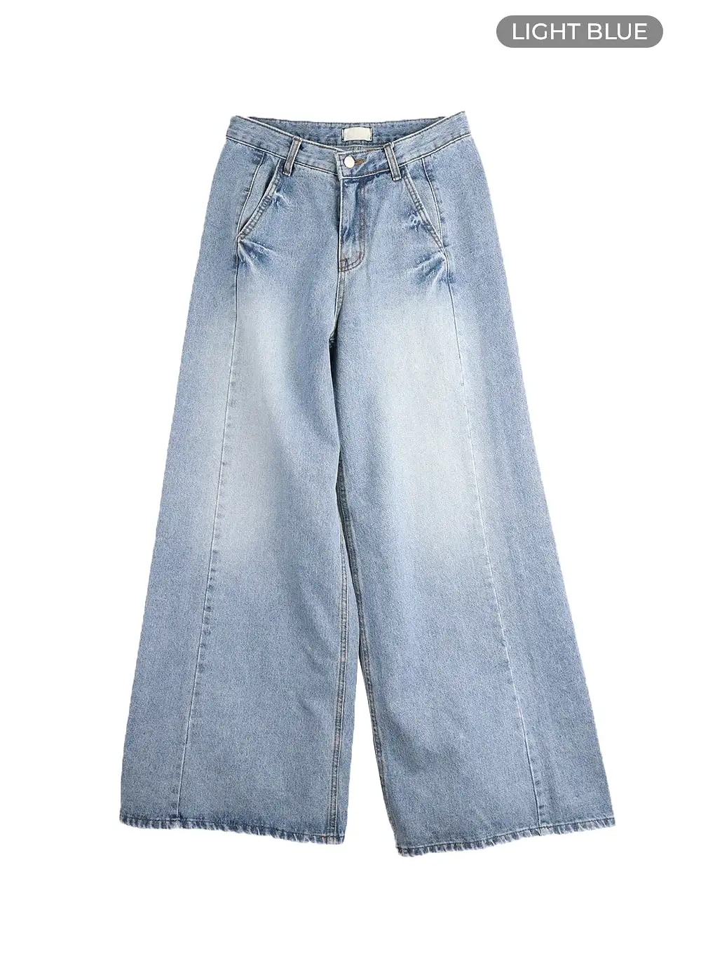 Vintage Light Washed Baggy Jeans IM414