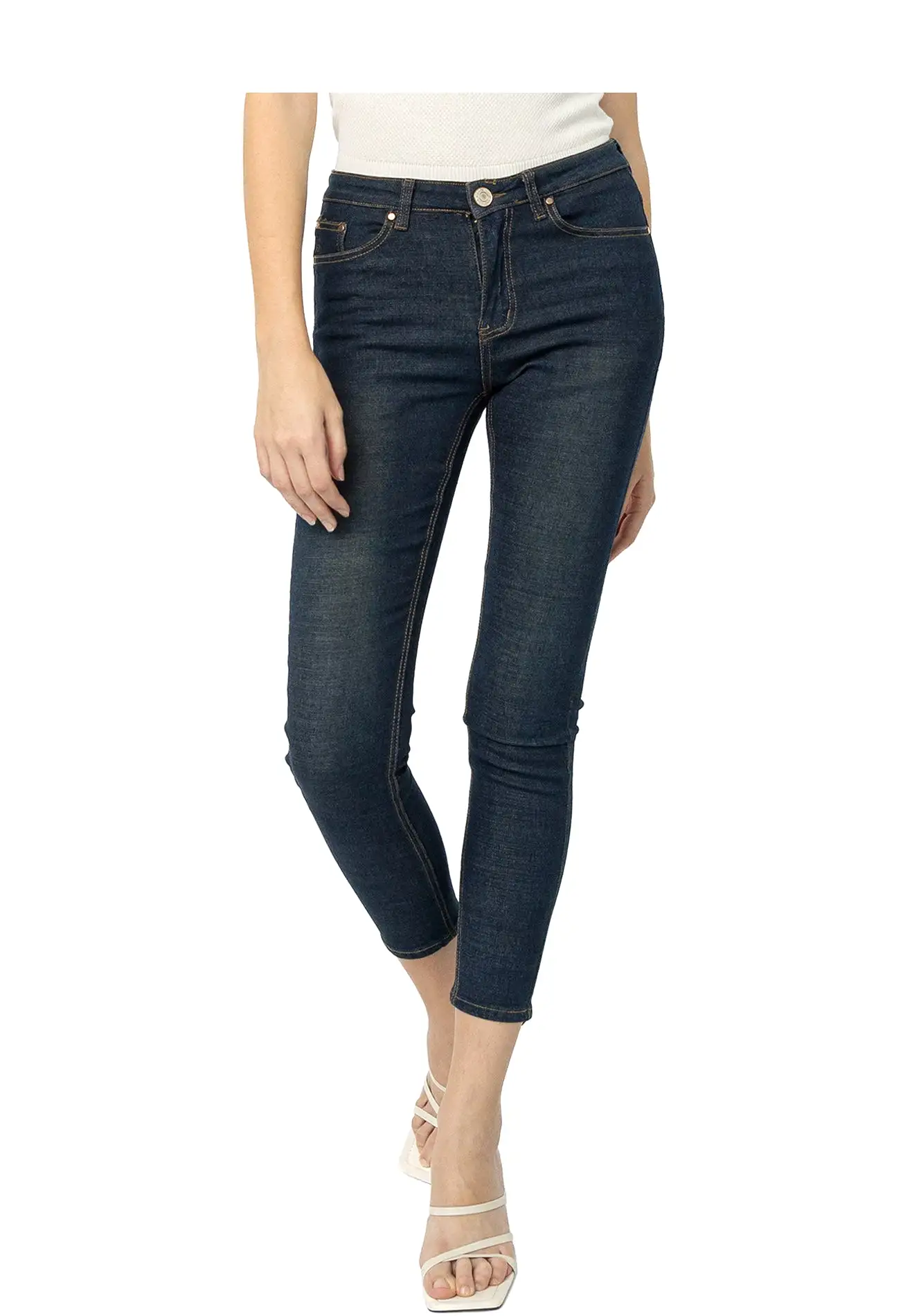 VOIR JEANS #307 High Rise Skinny Denim