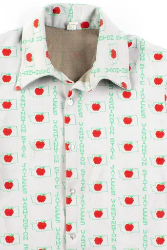 Washington State Jaycees Button Up Shirt