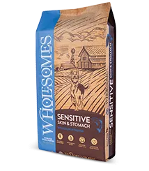 Wholesomes Sensitive Skin & Stomach with Salmon Protein Dog Food